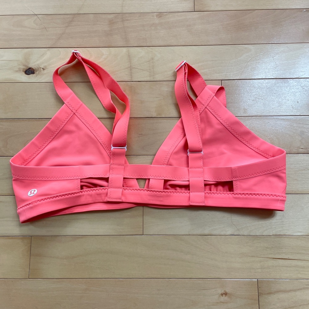 Lululemon Coral Triangle Bikini Swim Top
